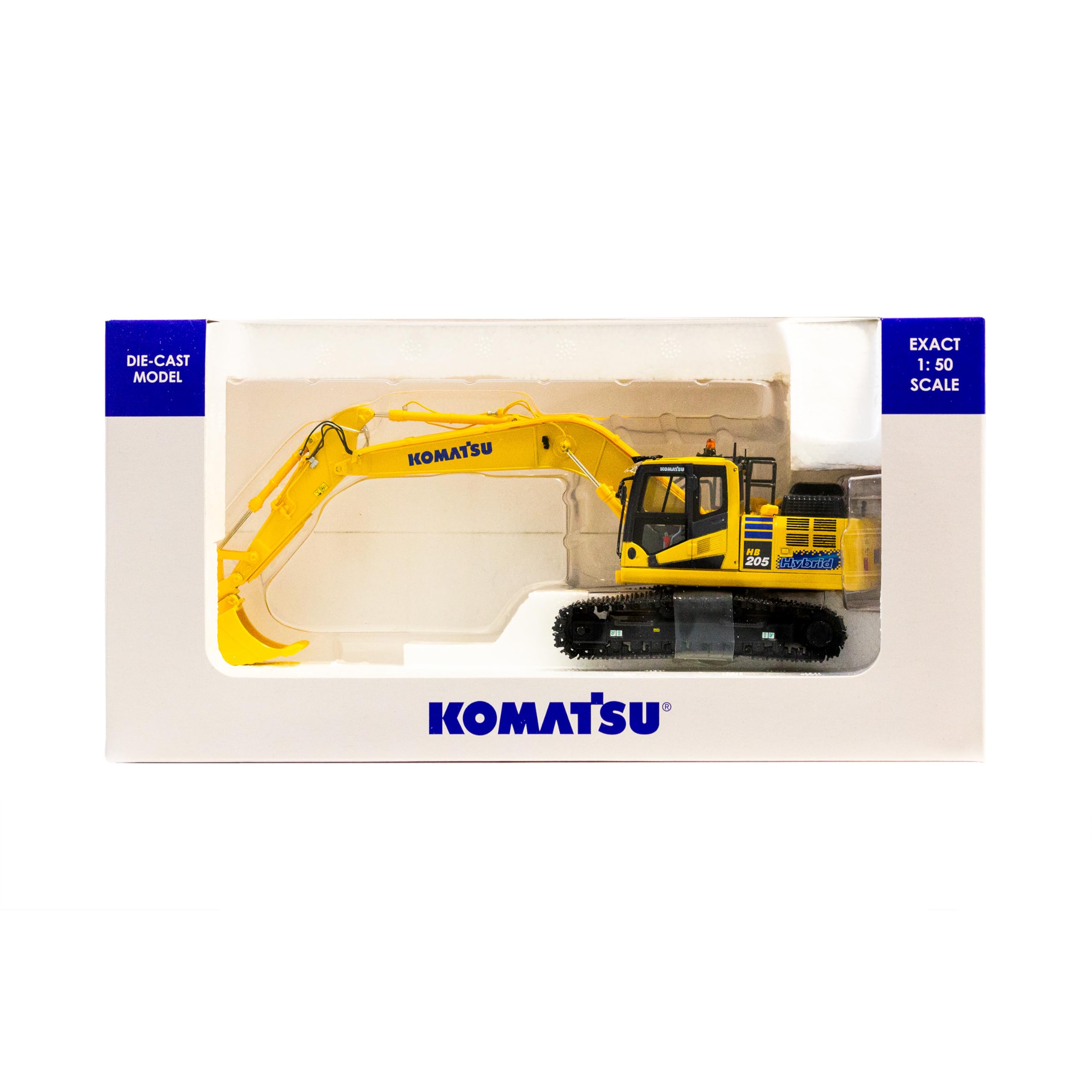 Universal Hobbies – Veicolo, Komatsu hb205 LC3 Hybrid, Giallo