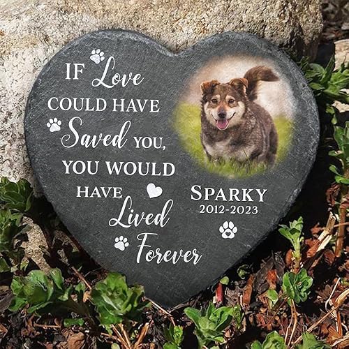 Miniatura 7 de Regalos conmemorativos para mascotas, regalos de duelo para perros, regalos conmemorativos para perros por pérdida de condolencias de perros, piedra