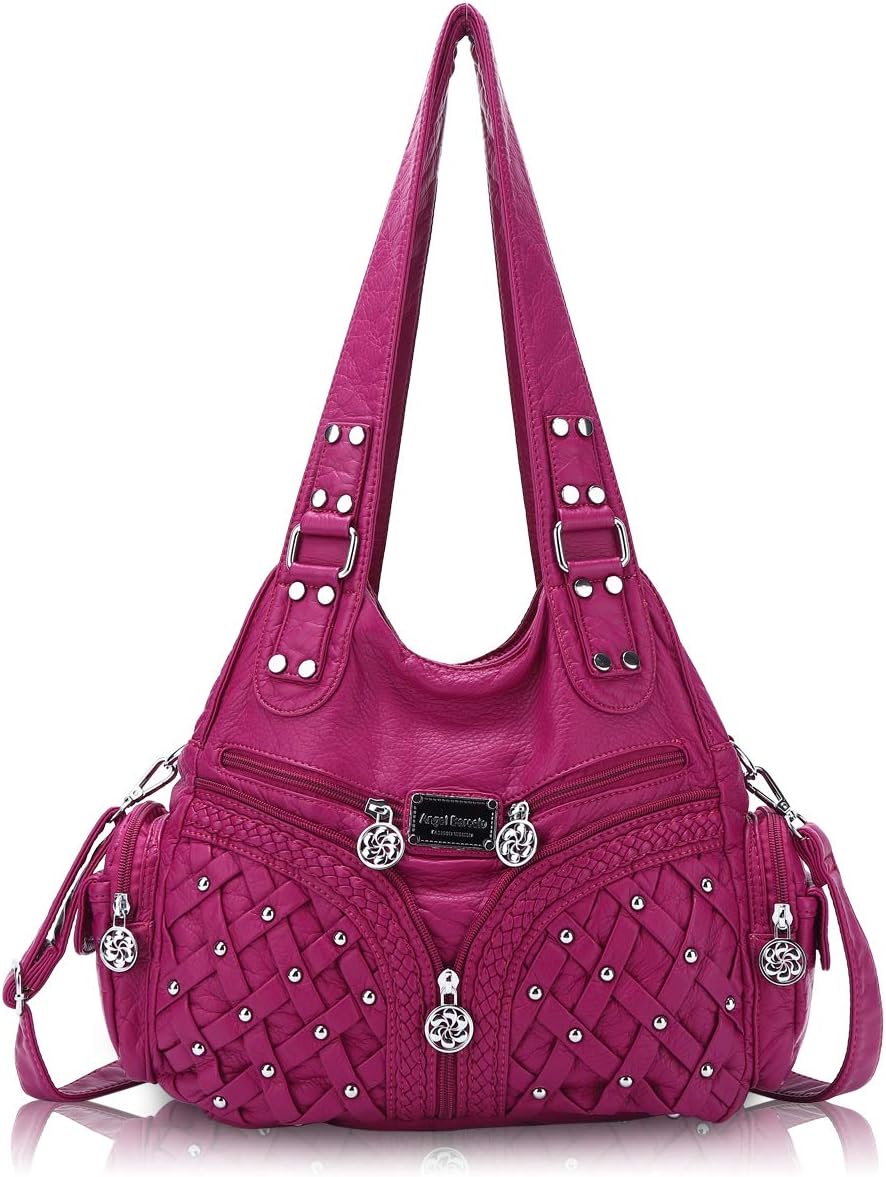 Angel Barcelo Purses for Women Large Shoulder Bag Soft Hobo Bags for Women