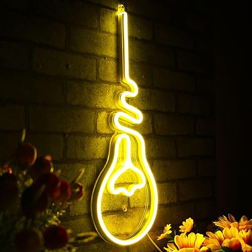 Miniatura 4 de ADVPRO Bombilla Flex Silicona LED Neon Sign - Blanco y Amarillo - st16s42-fnu0064-wy