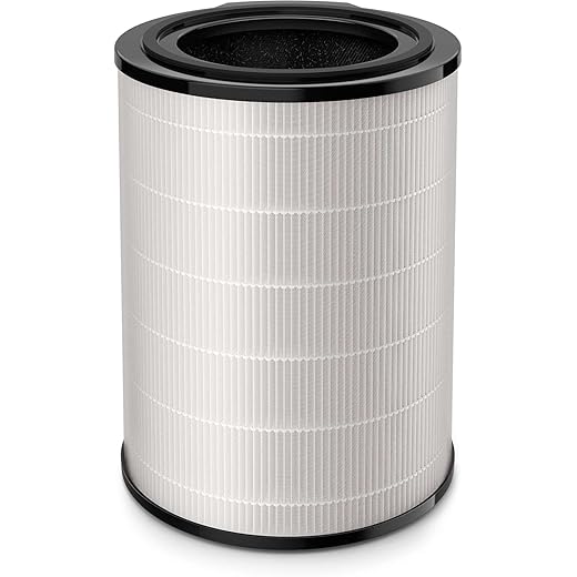 ILoveCleanAir Replacement Air Purifier Filter Compatible with Philips 3000 Series Air Purifier Filter FY3430/30 For AC 3055 and AC 3059, Cylindrical Ture HEPA Replacement Filter