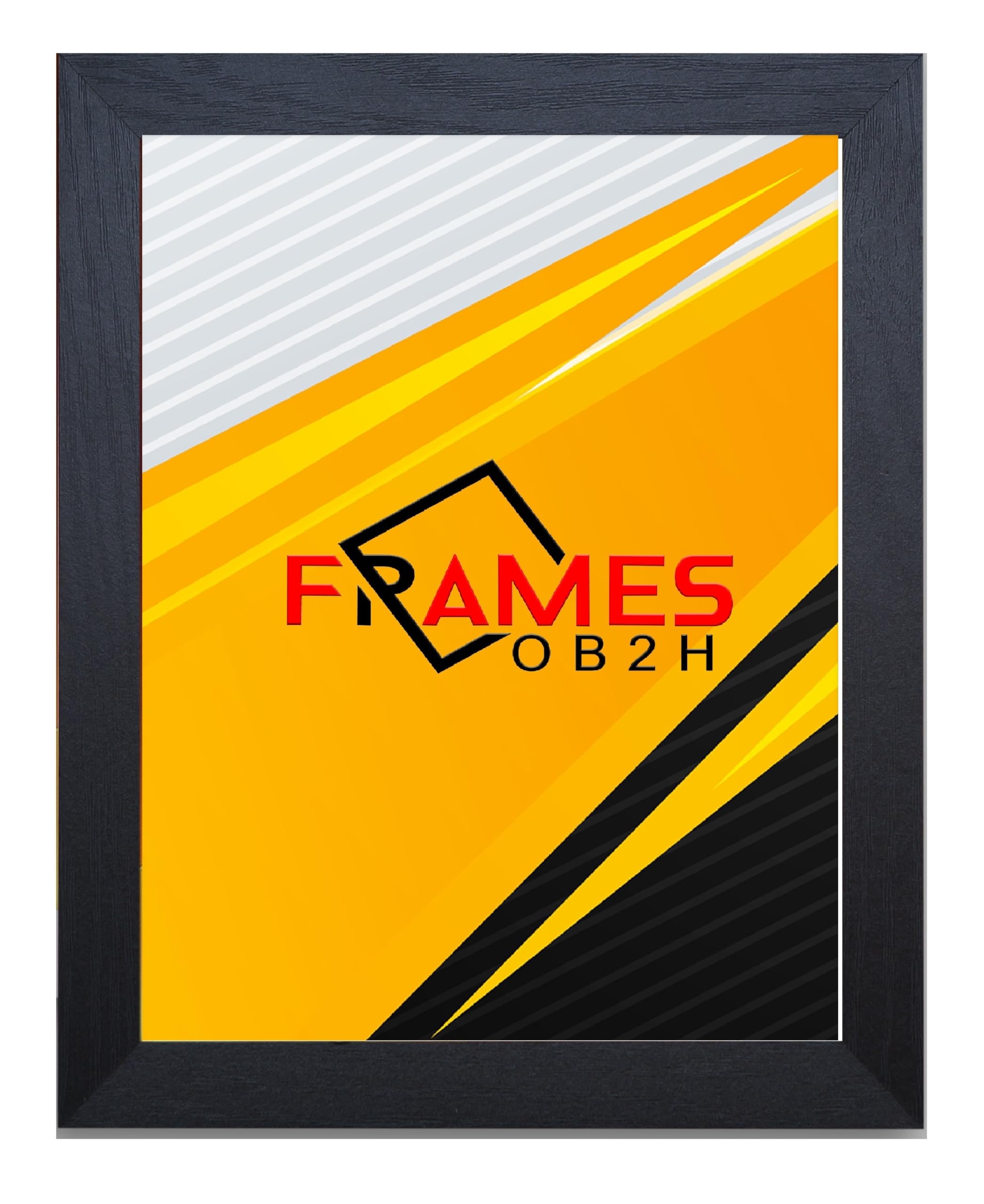 MATT BLACK POSTER FRAME PHOTO FRAME (Black, A1(59.4 cm x 84 cm)