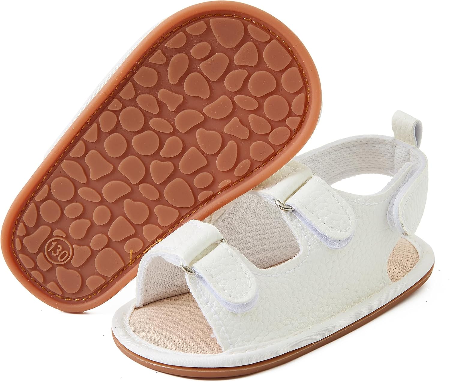 Jastore Toddler Baby Boys Summer Sandals Soft Sole Beach Anti-Slip Rubber Newborn First Walker Shoes