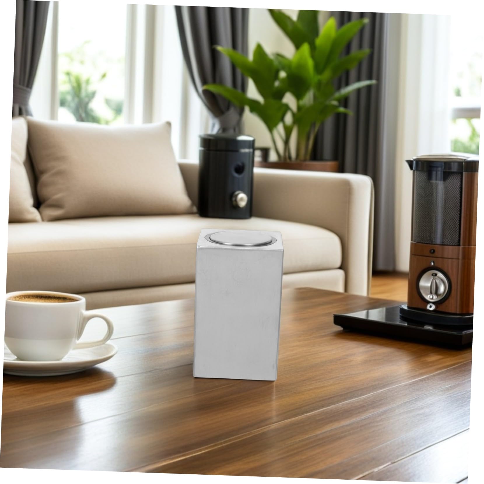 COLLBATH Dispensador de Palillos Portátil Acero Inoxidable Presion Automática Higiene Diseño Europeo para Mesa Viaje