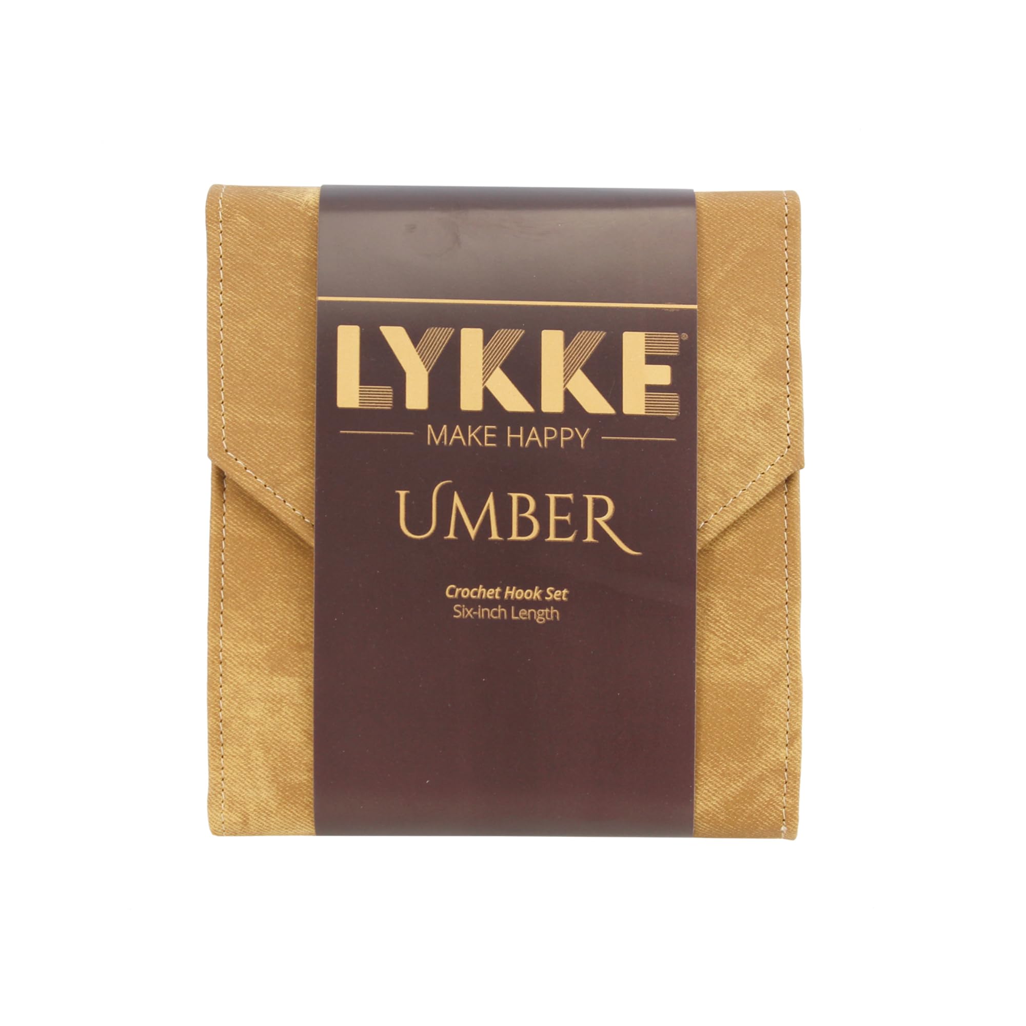 Lykke Driftwood Häkelnadel-Set, 15,2 cm 6" (Umber)
