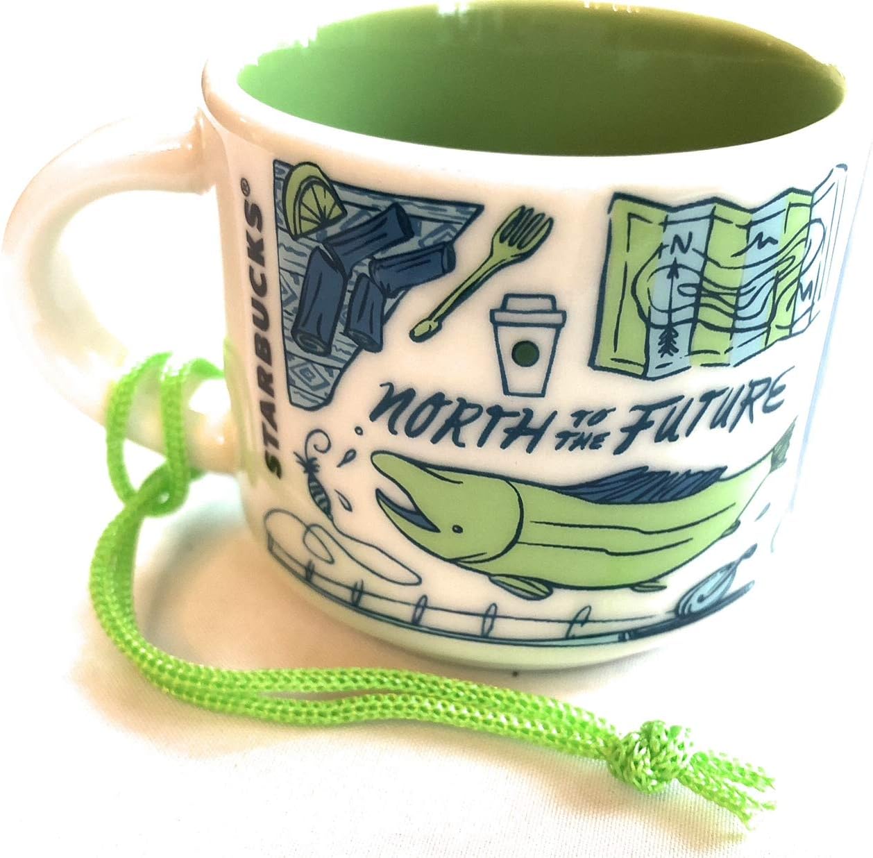 Starbucks ALASKA Been There Series Espresso Cup Ornament Demitasse Mug 2oz …
