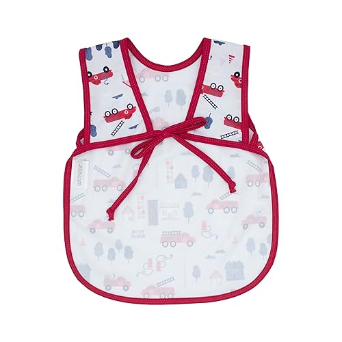 Miniatura 3 de BapronBaby Be Brave - Bapron de bomberos - Babero suave impermeable resistente a las manchas - Lavable a máquina - 19.7ft - 5 años - (Sz preescolar