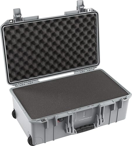 Pelican Air 1535 Case with Foam - Black - Black With Padded Dividers