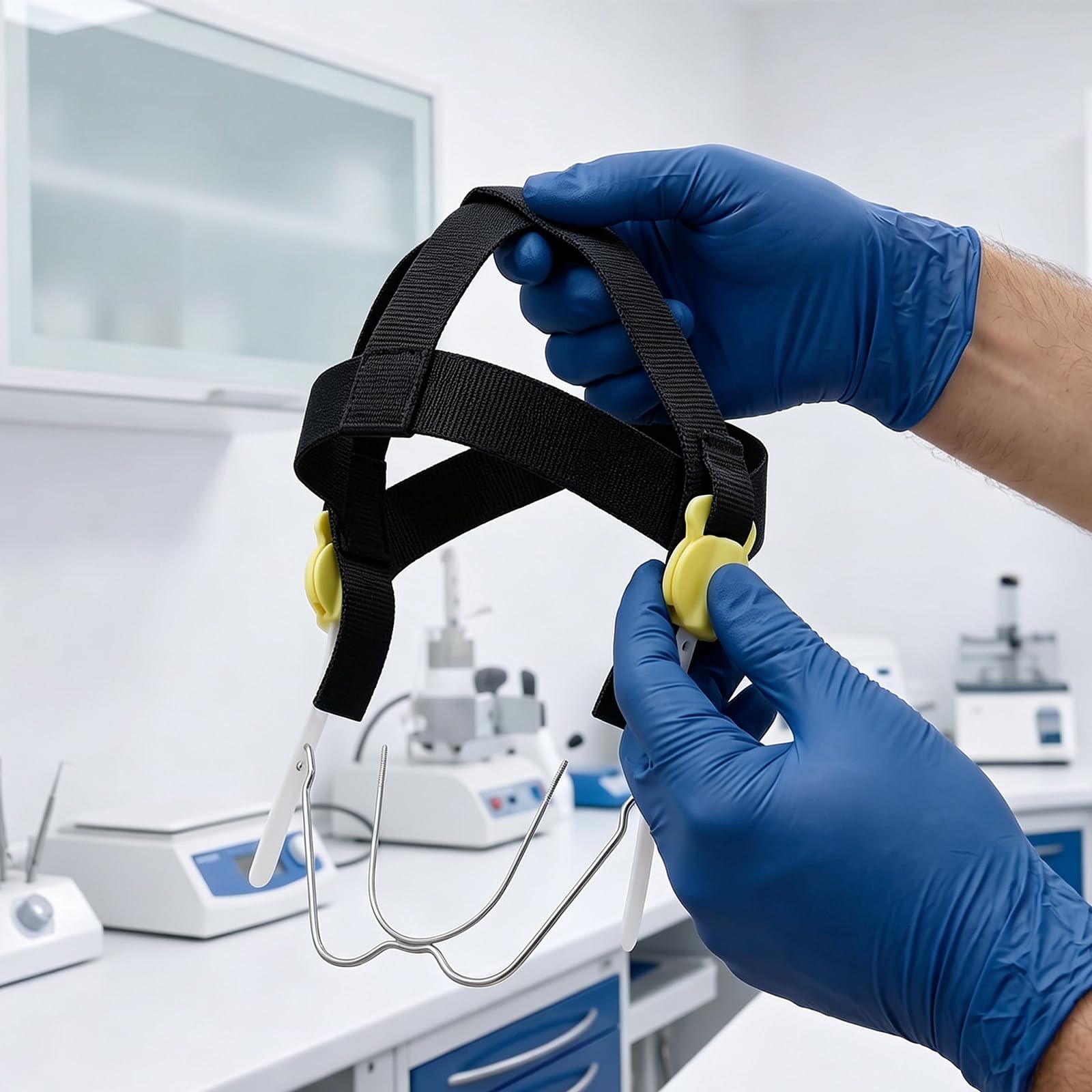 Appareil Orthodontique De Traction Extra-orale Avec Arc Externe - Dispositif De Traction Mandibulaire Pour Décubitus Latéral, Sans Déformation, Idéal Pour La Couverture Du Sol Et Le Soutien De La