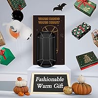 Vista 7 de Hand Warmers Rechargeable, Portable Electric Hand Warmer, Double-Sided Heating USB Pocket Heater Therapy Great for Raynauds, Hunting, Golf, Camping