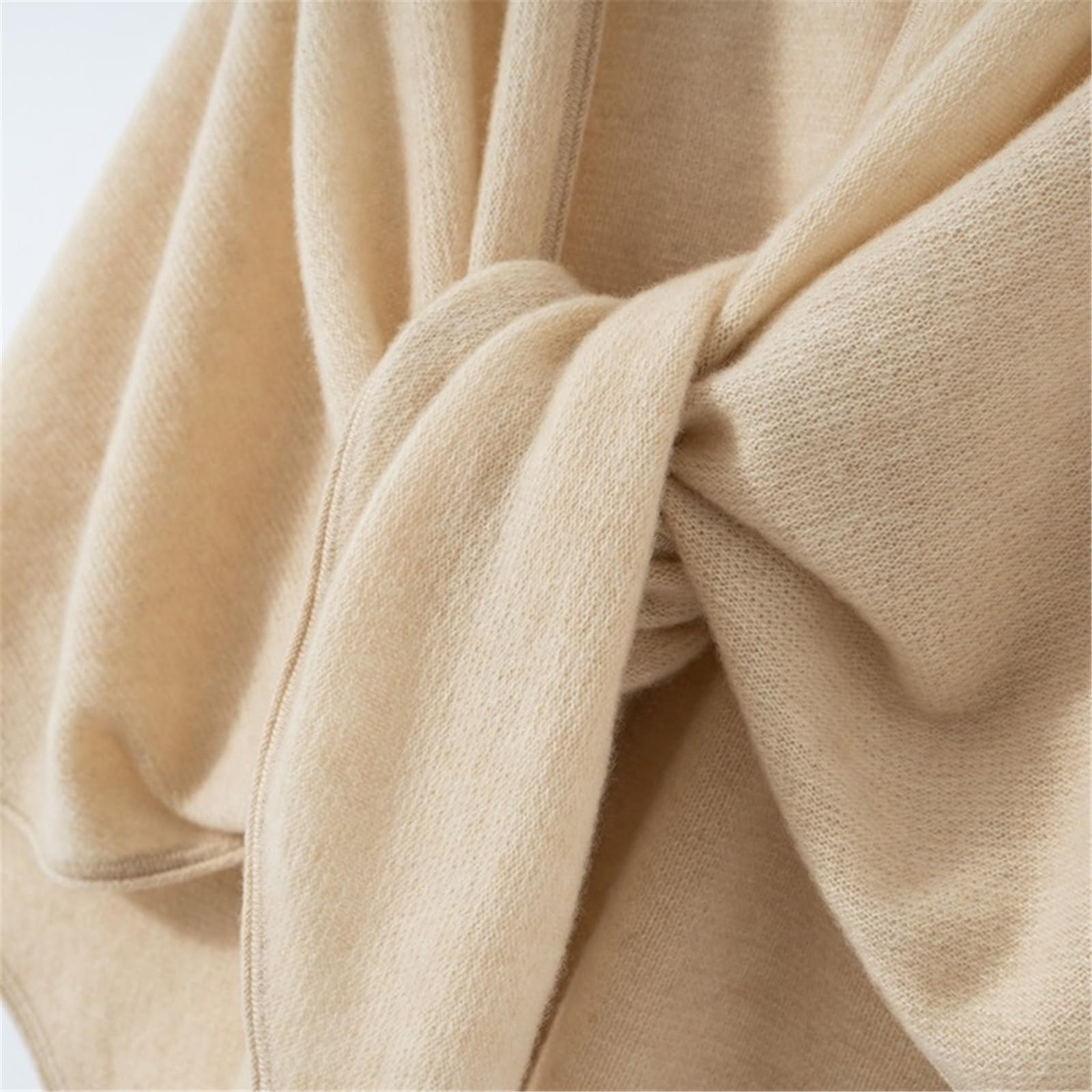 Scialle da donna Scialle in cashmere da donna, sciarpa triangolare in puro lavorato a maglia, caldo capospalla antifreddo Serata di gala
