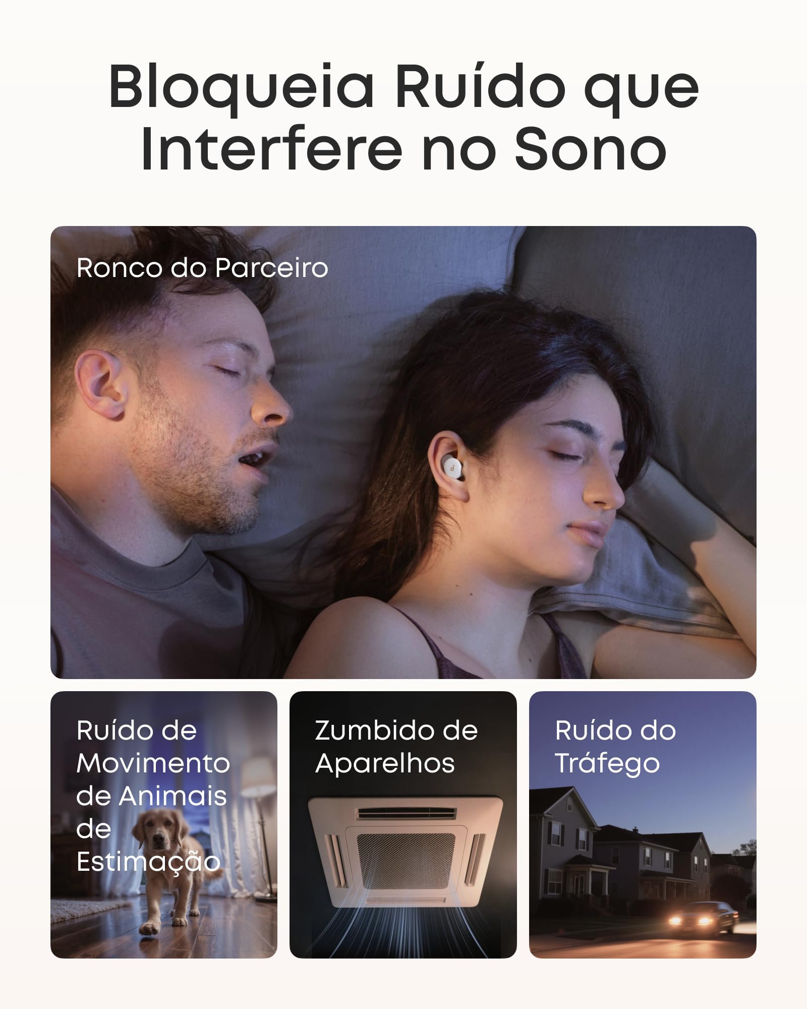 soundcore Sleep A30 Special da Anker Fone para Dormir Bluetooth