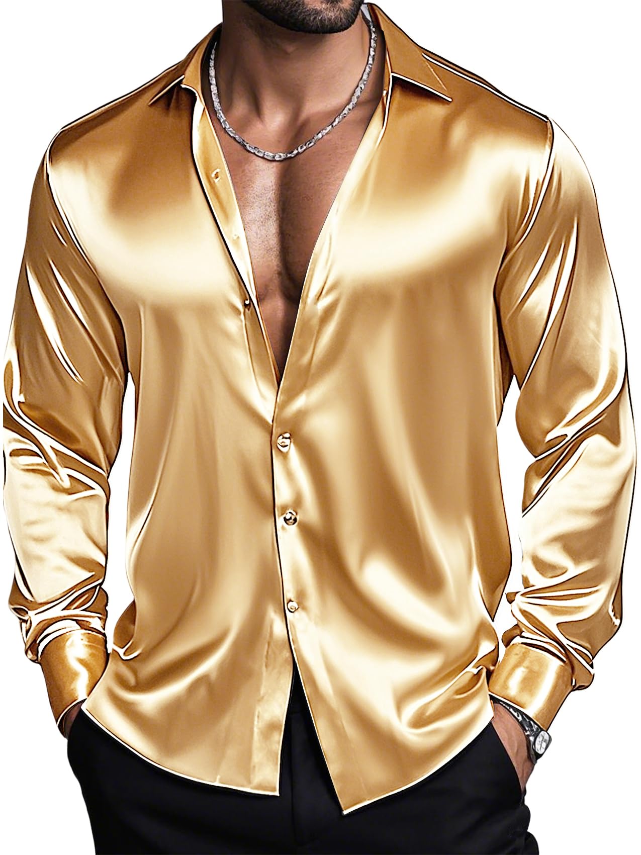 Barry.Wang Stretch Dress Shirt