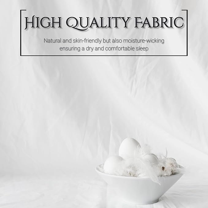 Set 2 Almohadas Pluma de Ganso King 20x36 In miniatura 2