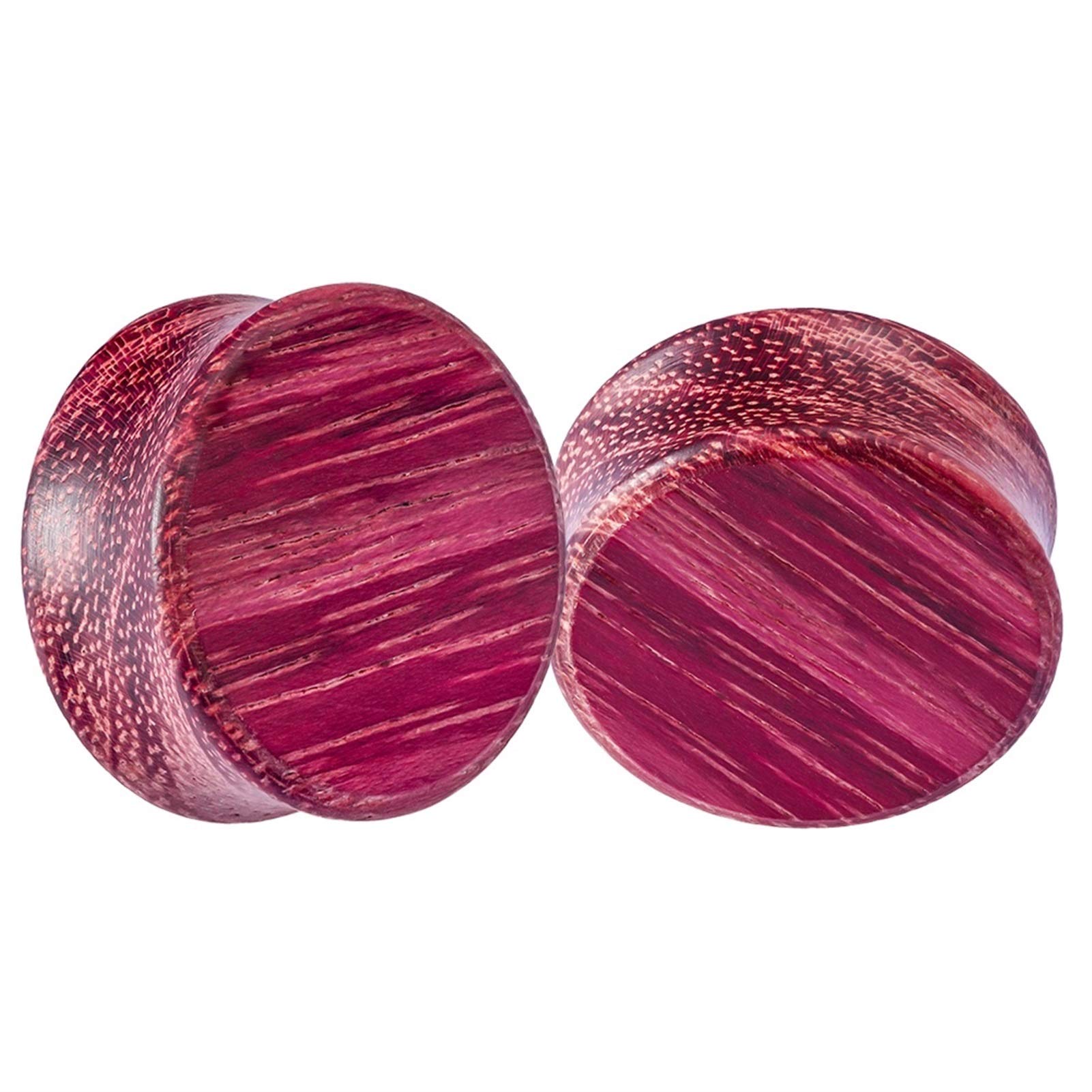 Homeilteds Women's Pg15077 Circle 2Pcs Wood Flesh Tunnels Double Flared Wooden Ear Expender Stretcher Pincher Ear Plugs Gauges Earrings Plugs (Main Stone Color : 12Mm, Metal Color : )