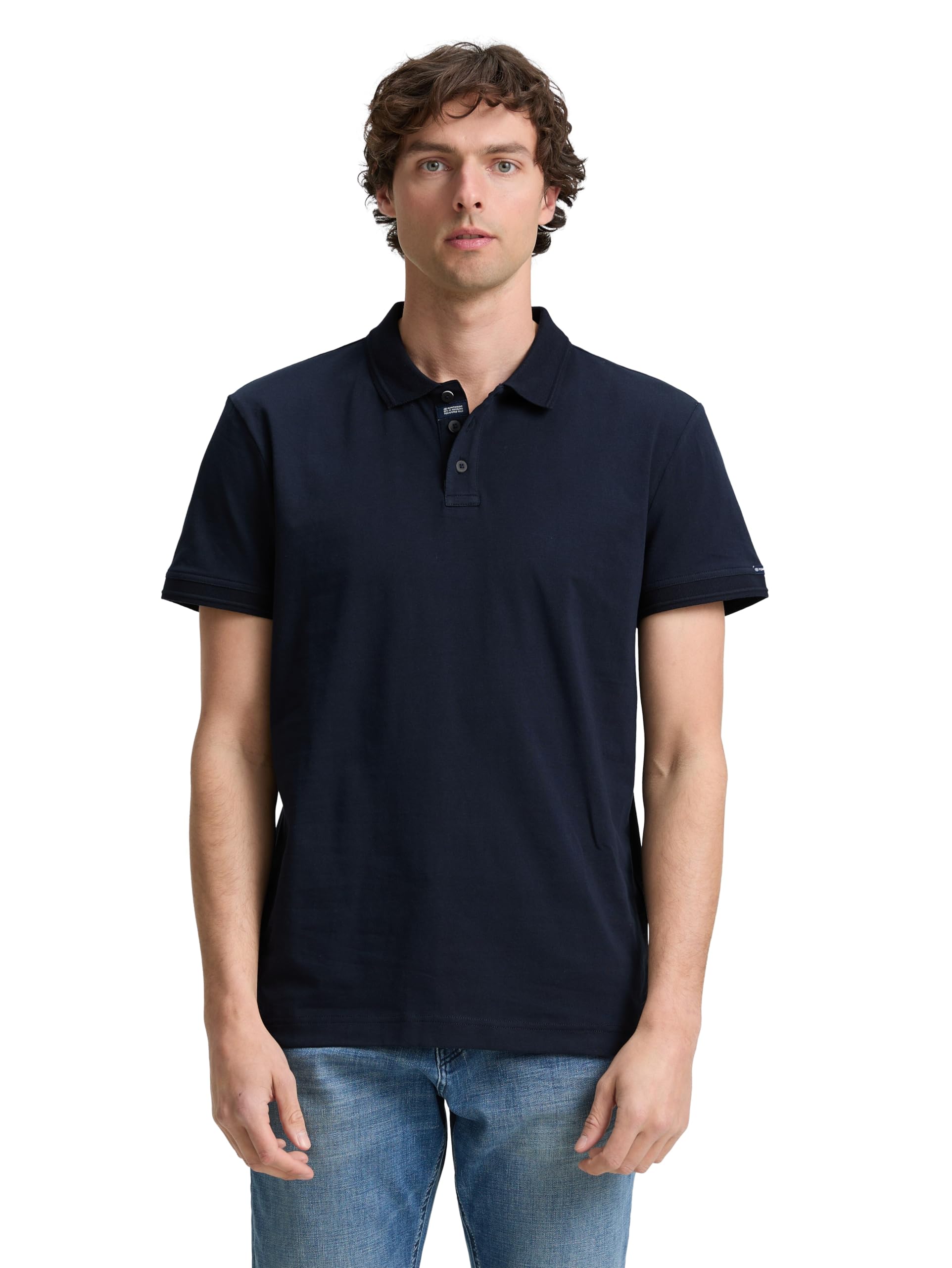 TOM TAILOR Men's Basic Jersey Polo Shirt