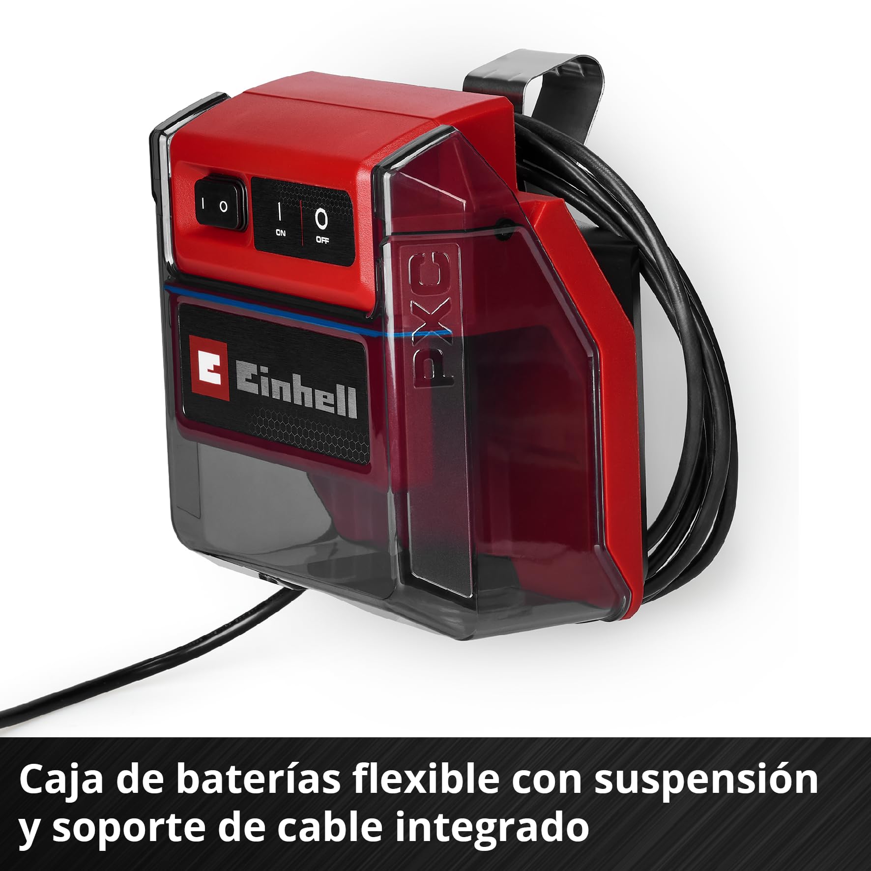 Einhell bomba de agua limpia con batería GE-PP 36 RB-A Li-Solo Power X-Change (36 V, presión de bombeo 3 bar, caudal 4500 l/h, altura de bombeo máx. 30 m, bomba 2 en 1, cuello de cisne, sin batería)