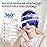 KingPavonini Migraine Relief Cap, Soothing Headache Relief Cap for Long-Lasting Cooling, Hot and Cold Therapy, Odorless Gel Migraine Cap for Tension, Stress, Hangover, Sinus & Puffy Eyes Stars