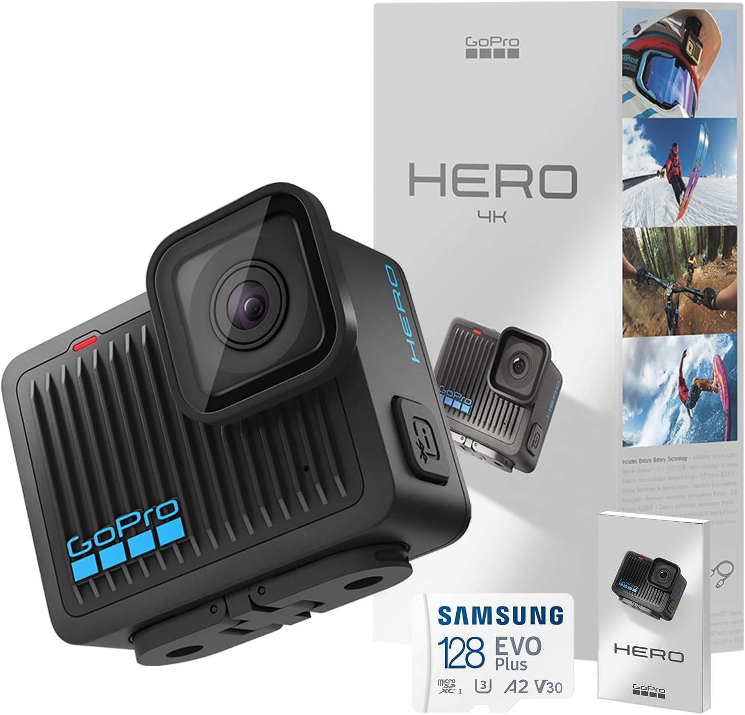 Amazon | GoPro公式ストア限定 GoPro HERO + 認定SDカード + 非売品