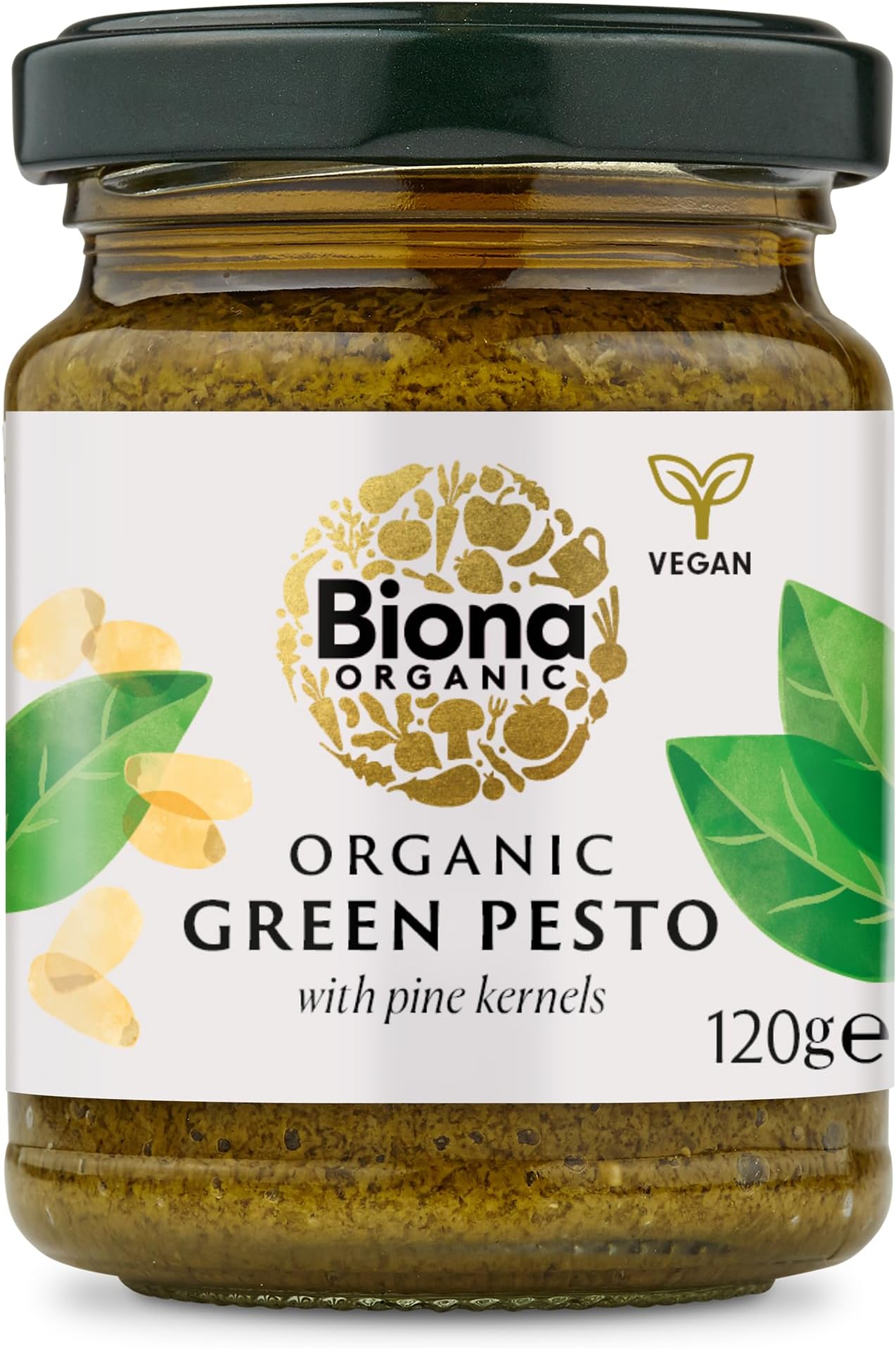 Organic - Green Pesto with Pine Kernels - 120g