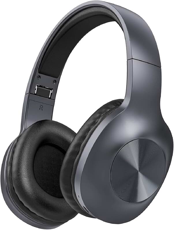 Grey OverEar Headphones / Headphones Electronics