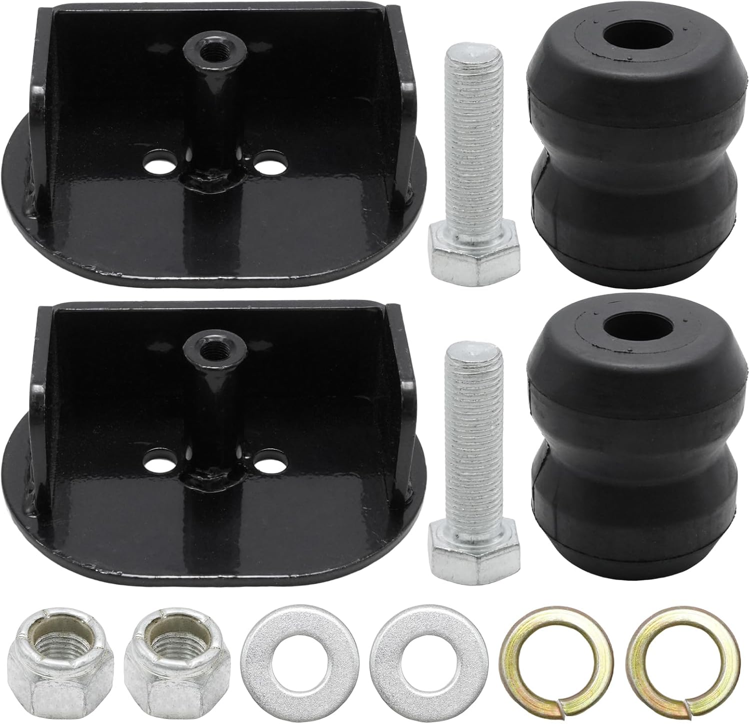FR250SDG Rear Suspension Bump Stops, Truck Pickup Rear Suspension Helper Springs Kit, Replacement for Ford F Series 250 Super Duty 2WD 4WD 2011-2016