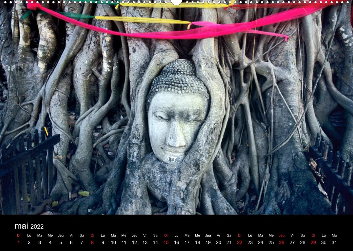 Bouddha Le Maître de Zen (Premium, hochwertiger DIN A2 Wandkalender 2022, Kunstdruck in Hochglanz): Images du Bouddha, d'Asie et d'ailleurs. (Calendrier mensuel, 14 Pages )