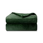 NANPIPER Baby Blankets, Super Soft Fleece Fuzzy Blanket for Toddler, Luxury Cozy Lightweight Microfiber Plush Blanket-Throw Size 30x40,Olive Green Small