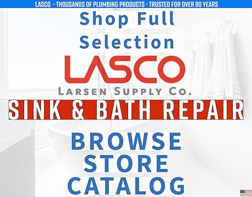 Miniatura 5 de LASCO 03-4821 Tina de tapón de filtro estilo de ajuste rápido, cromado