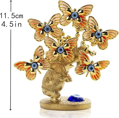 Miniatura 6 de YU FENG Elefante dorado y elefante Dios mal de ojo árbol