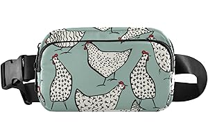 Cozy Farmhouse Chicken Rooster Fanny Pack