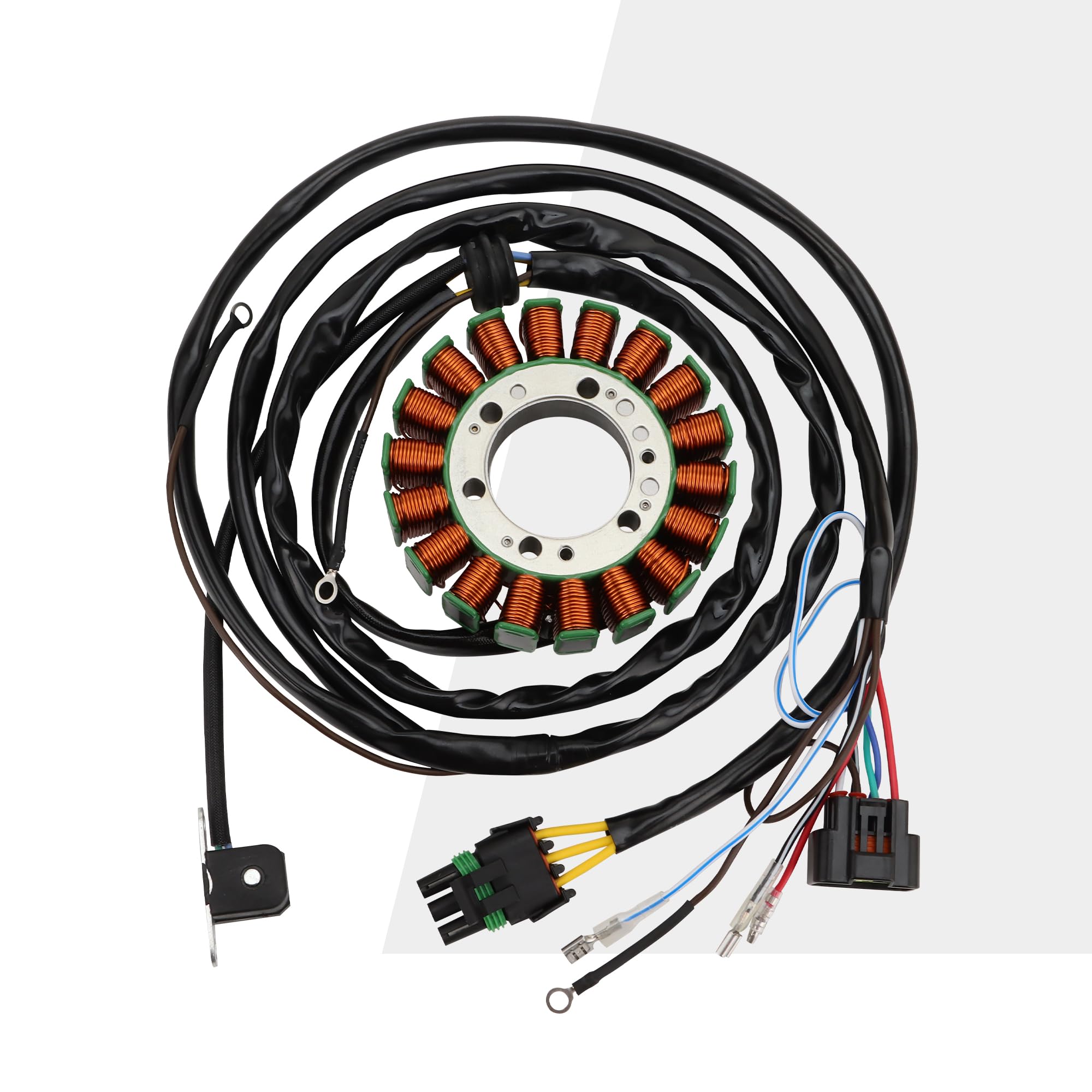 GOOFIT 18 Bobine 11 Fil Bobine d'Allumage Du Générateur Magneto Stator Remplacement pour Polaris Trail Blazer 330 Intl 2010-2013 Trail Boss 330 Intl 2010 2011 2012 2013 OEM 3090278