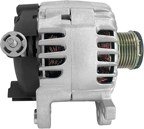 Miniatura 5 de VANPERT Alternador 23100-4BA0A, 23100-4BA0B, TG12C152 para Nissan Rogue L4 2.5L 2014-2018, para Xtrail 2014-2018 12V 120A Embrague de 6 ranuras