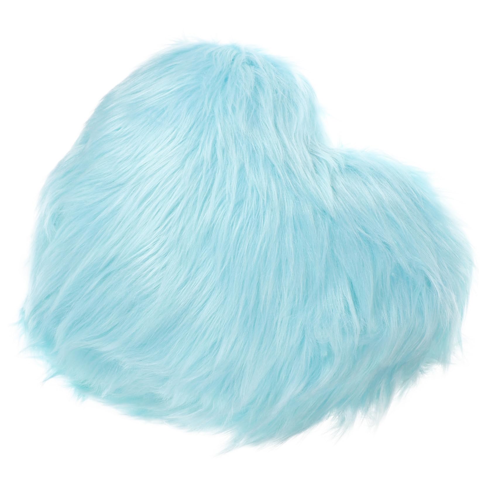 ULTECHNOVO Cuscino a Cuore in Peluche, Morbido, Decorativo per Divano | Peluche e Poliestere, per Camera e Auto, da Abbraccio, Stile Estetico Compatto