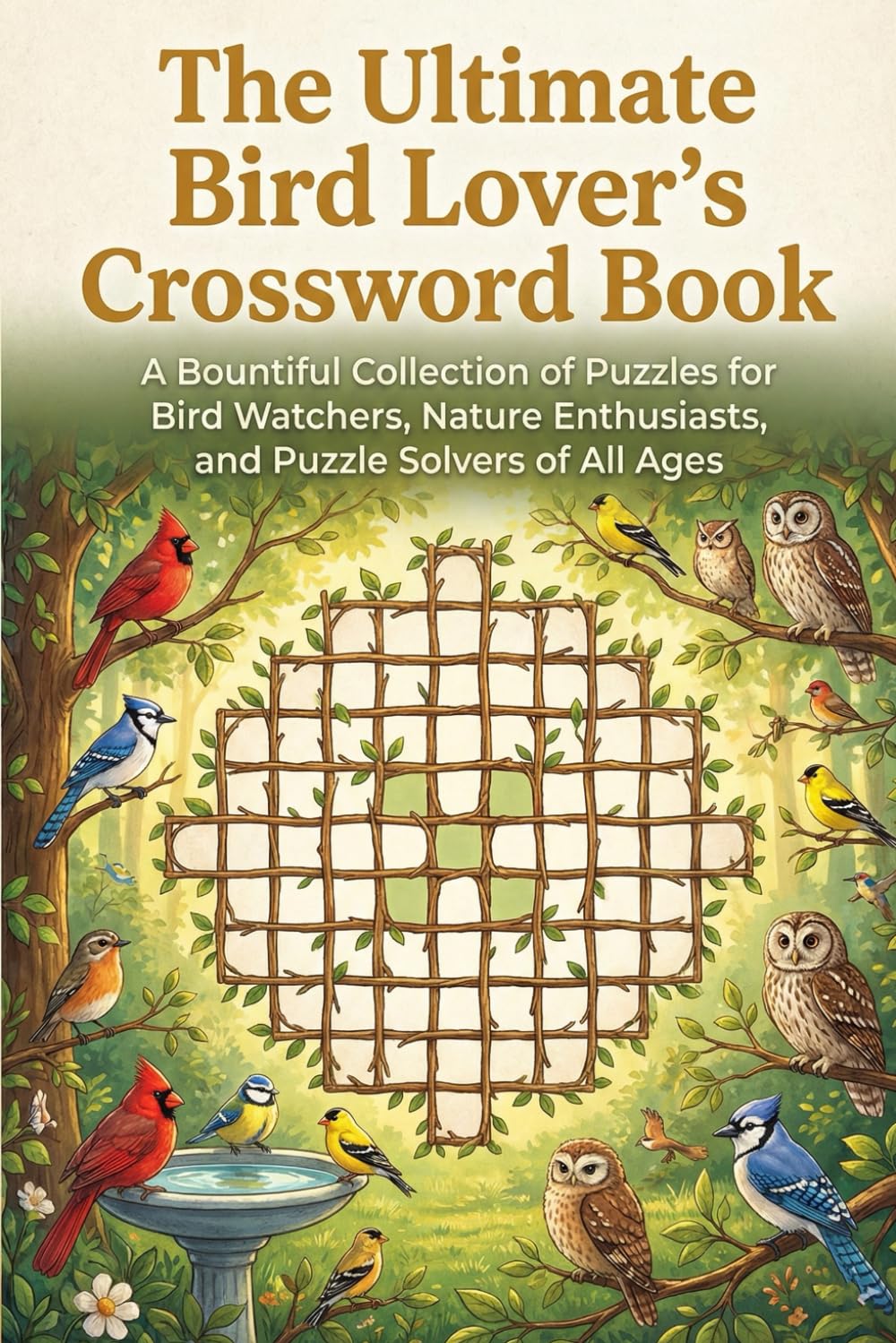 The Ultimate Bird Lover’s Crossword Book: A Bountiful Collection of Puzzles for Bird Watchers, Nature Enthusiasts, and Puzzle Solvers of All Age