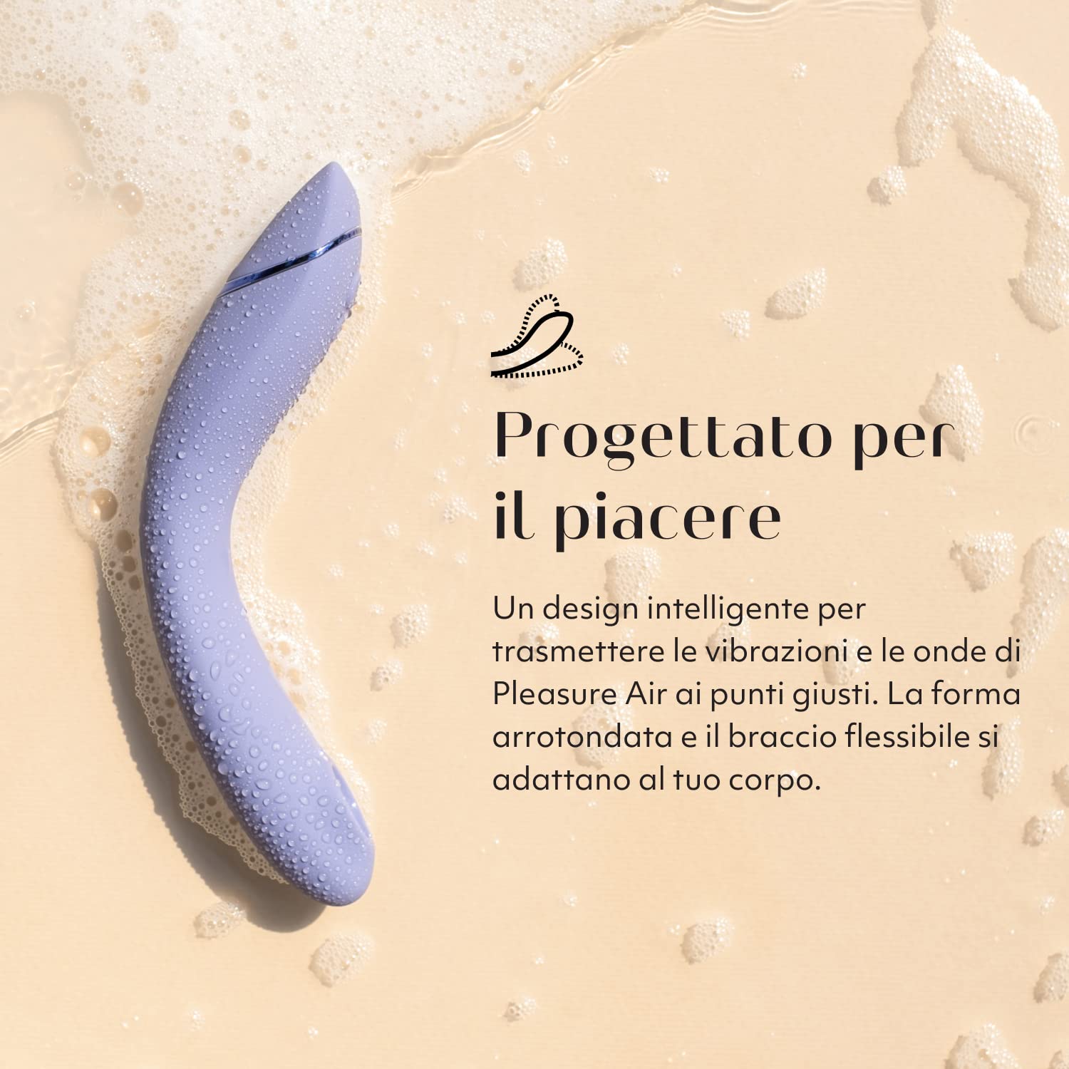Womanizer OG Vibratore Stimolatore Punto G e Clitorideo | Giocattolo Succhia Clitoride Vibrante Donna Coppie | Impermeabile | Lilla