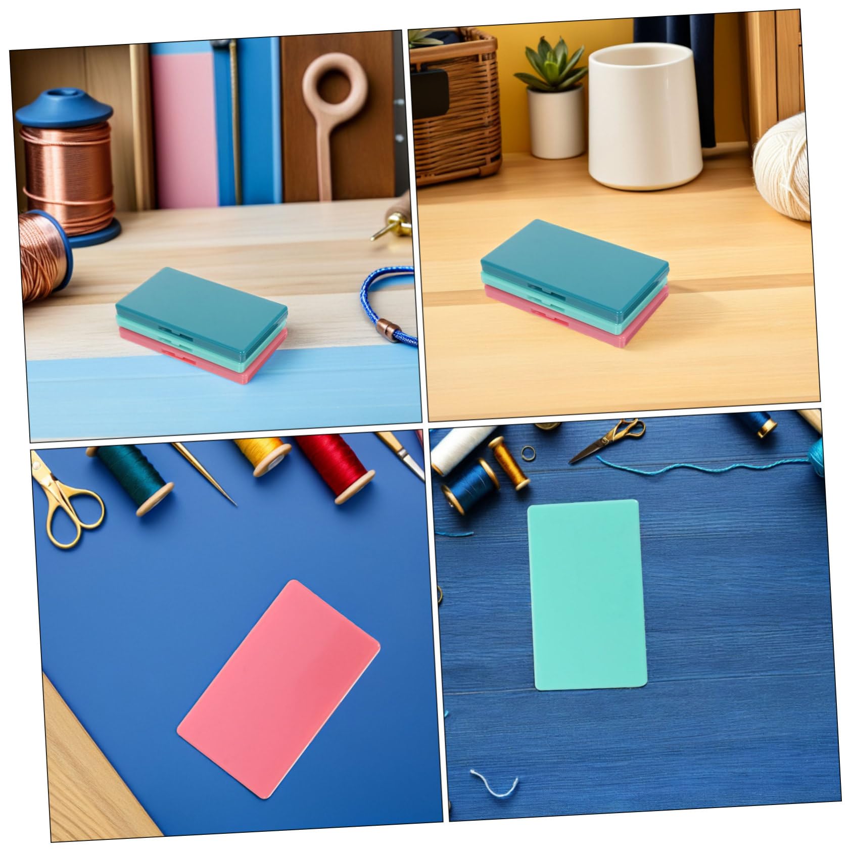 Zerodeko 6piezas Caja de Agujas Magnética Organizador para Costura Soporte Magnético Estuche para Agujas de Coser Unidades para Guardar Herramientas de Tejer y Coser