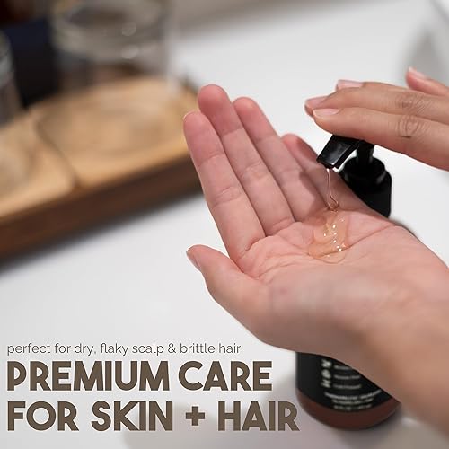 Miniatura 3 de Aceite de Ricino Orgánico BALM OF GILEAD para Hidratación de la Piel - Terapéutico Prensado en Frío, Certificado USDA 100% Puro, Botella de Vidrio -