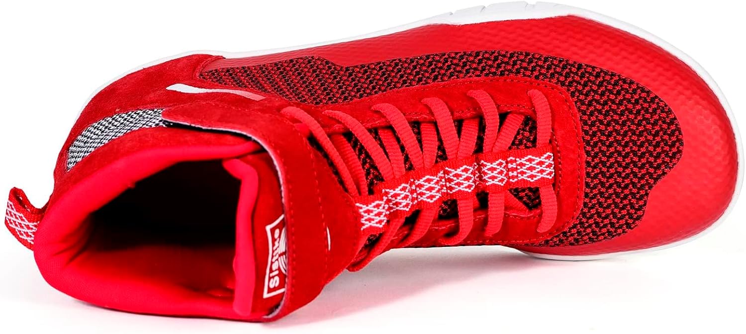 Wrestling Shoes Mens Boxing Shoe Fitness Weightlifting Powerlifting Zero Drop Sole - Image 4