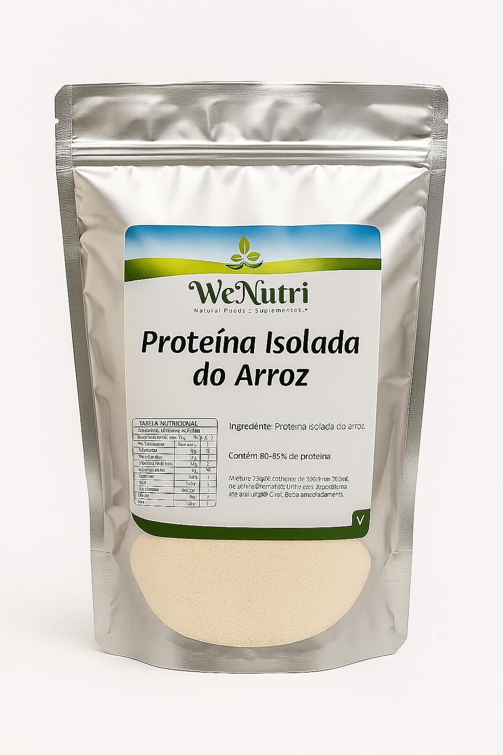 Proteína de Arroz Isolada Wenutri 1kg