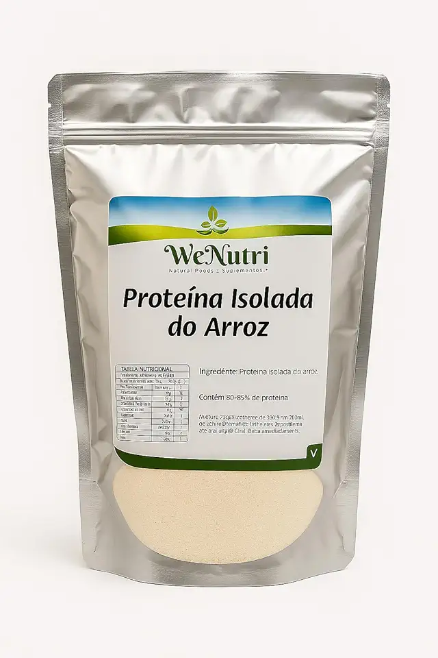 Proteína de Arroz Isolada Wenutri 500g