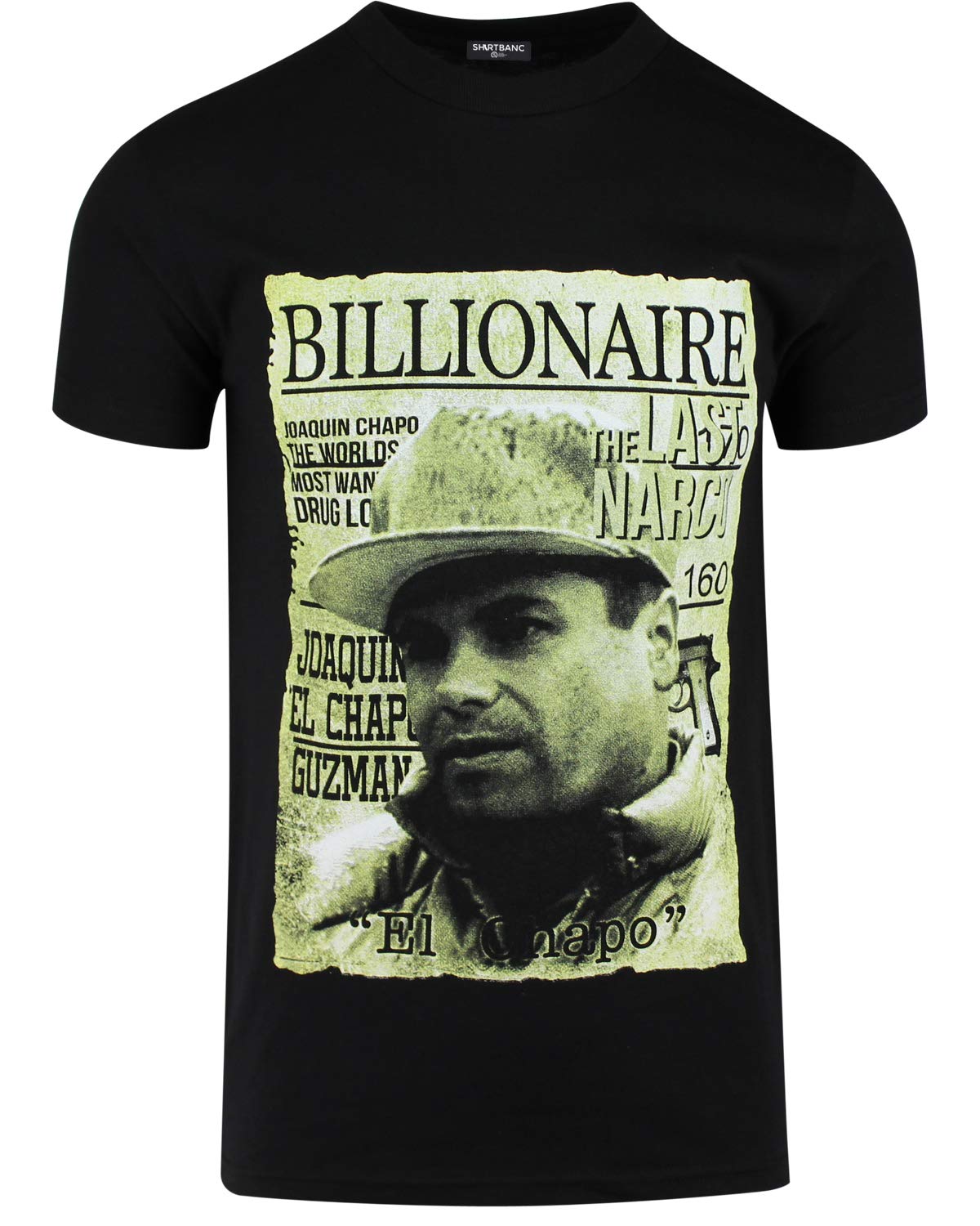 Shirtbancshirtbanc Chapo Billionaire Magazine Shirt Camisa De