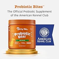 Vista 9 de Zesty Paws Probióticos para perros, enzimas digestivas flora intestinal, salud digestiva, diarrea y apoyo intestinal, DE111, probióticos para perros
