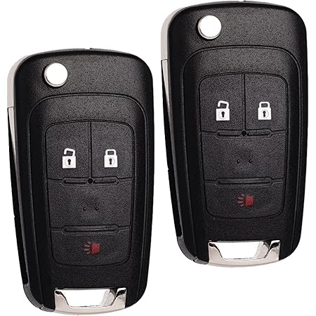 2x Remote Flip Car Key Fob For 2010 2011 2012 2013 2014 2015 2016 Chevy Equinox - Foto 12