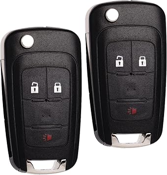 SUPALAND Remote Key Fob Replacement Fits for GMC Terrain 2010-2020 2021 Chevy Equinox 2010-2019 Sonic 2012-2017 Spark 2016-2017 Trax 2015-2018 Buick Encore 2014-2018 Keyless Entry Remote OHT01060512
