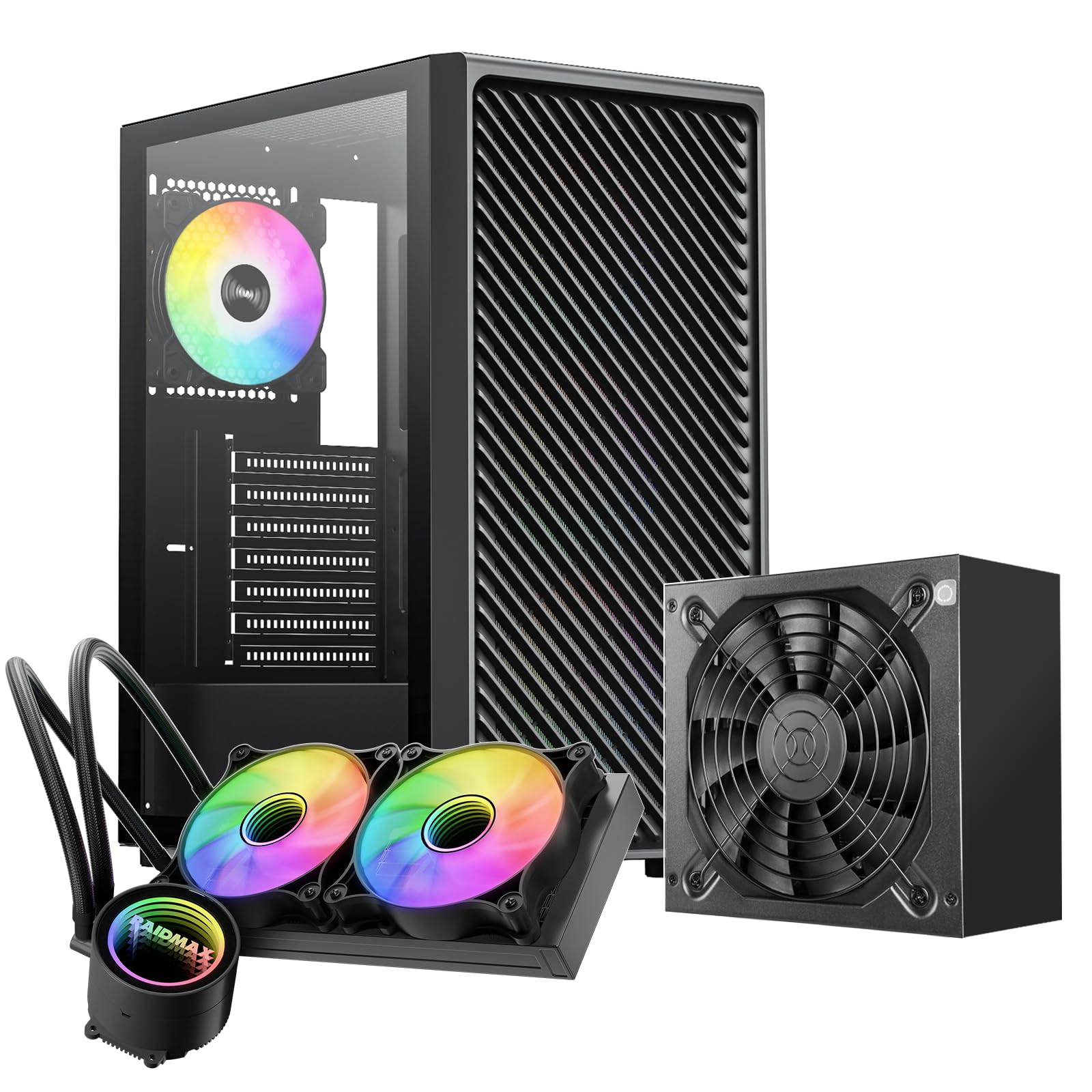 Amazon.com: RAIDMAX Vector V Series Gaming Case with 4 Pre