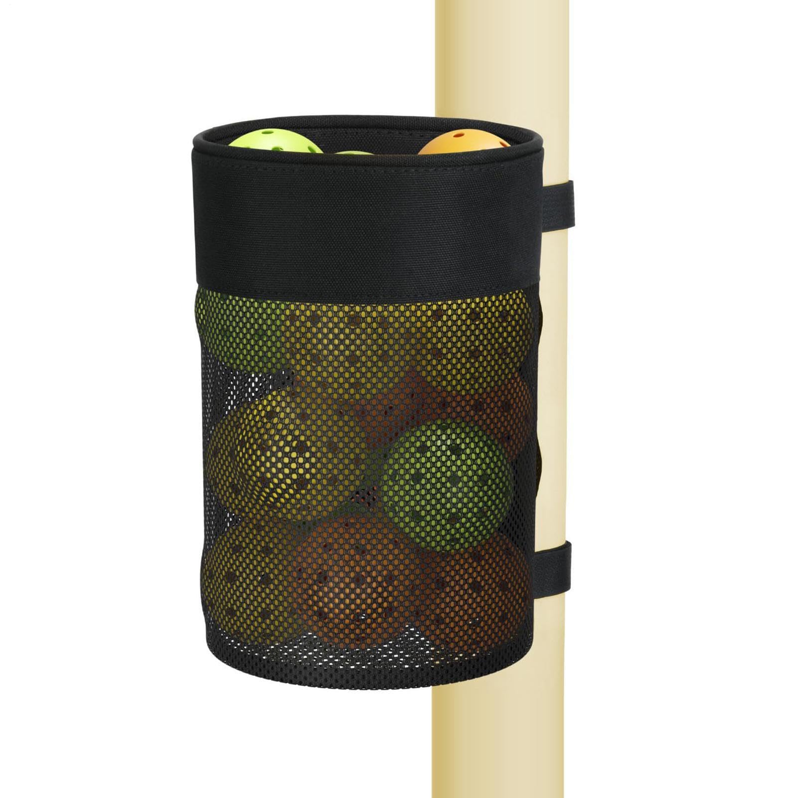 Borsa organizer per palline da pickleball, grande capacità, pieghevole, organizer per palline, per interni ed esterni, uomini, donne, ragazze, giovani, adolescenti, atleti, ciclisti, golfisti