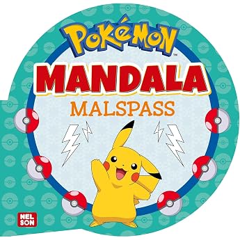Pok&eacute;mon Activity Book: Mandala painting fun