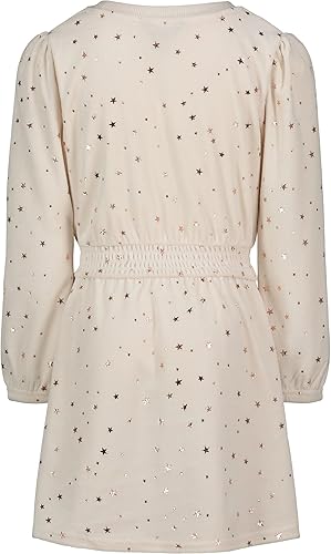 Miniatura 2 de Nautica Vestido de terciopelo de manga larga para niña con estampados y diseños divertidos