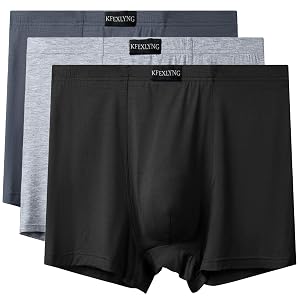 6-Pack Black Color Underwear Set